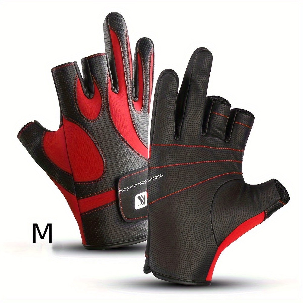 Anti Slip Half Finger Fishing Gloves