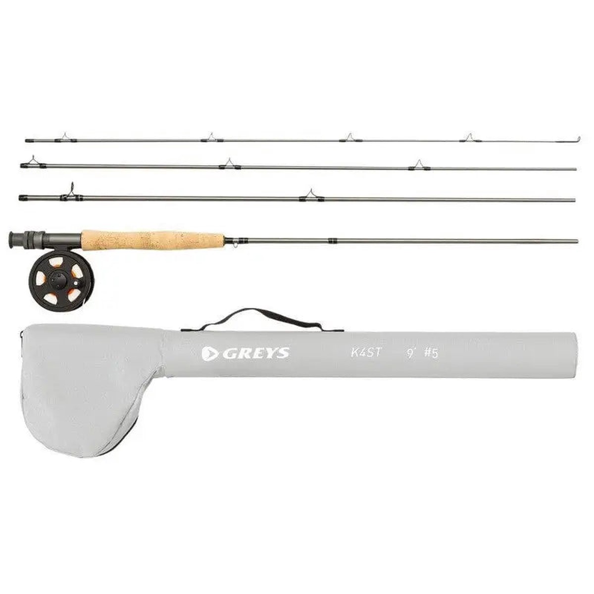 FLY FISHING COMBO GREYS K4ST967 9FT FISHING ROD INCLUDING LINE
