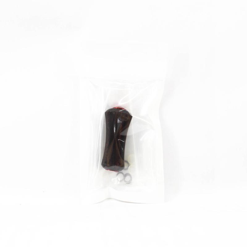 Rev Handle Knob Flat 35 mm Dark Wood Red Shimano A Daiwa S (4542)