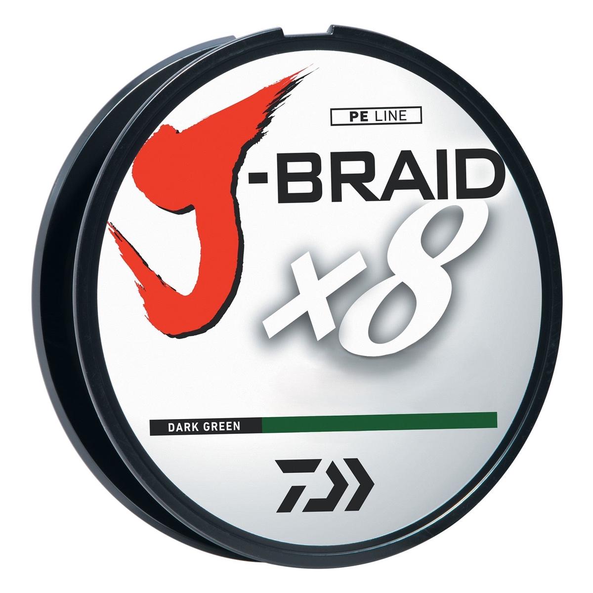 Daiwa J-Braid Dark Green Line Bulk - 3000M - 30Lb To 65Lb 30