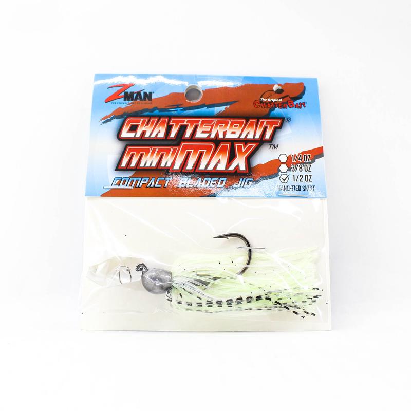 Zman Chatterbait Mini Max Sinking Lure 1/2 Oz Spot Remover (9368)