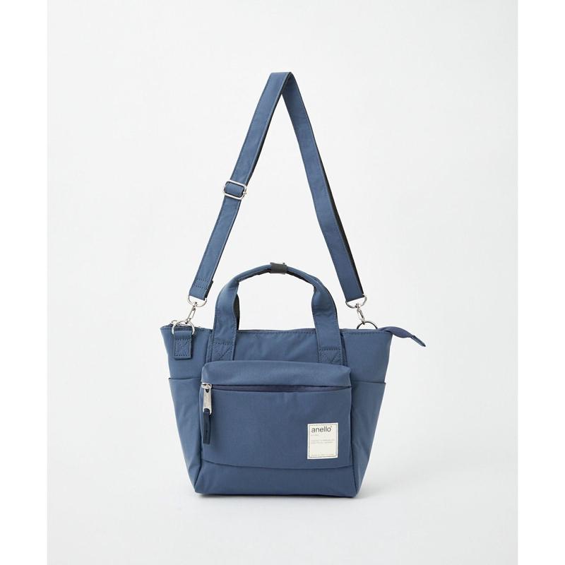 Anello Circle 2Way Mini Tote Bag (Blue)