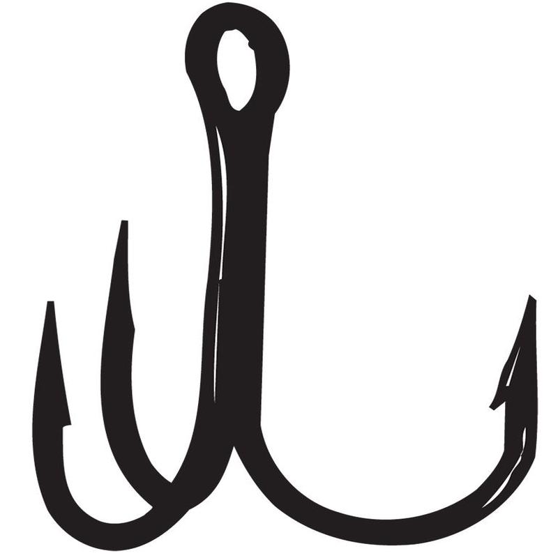 2X Strong Treble Hook - 2