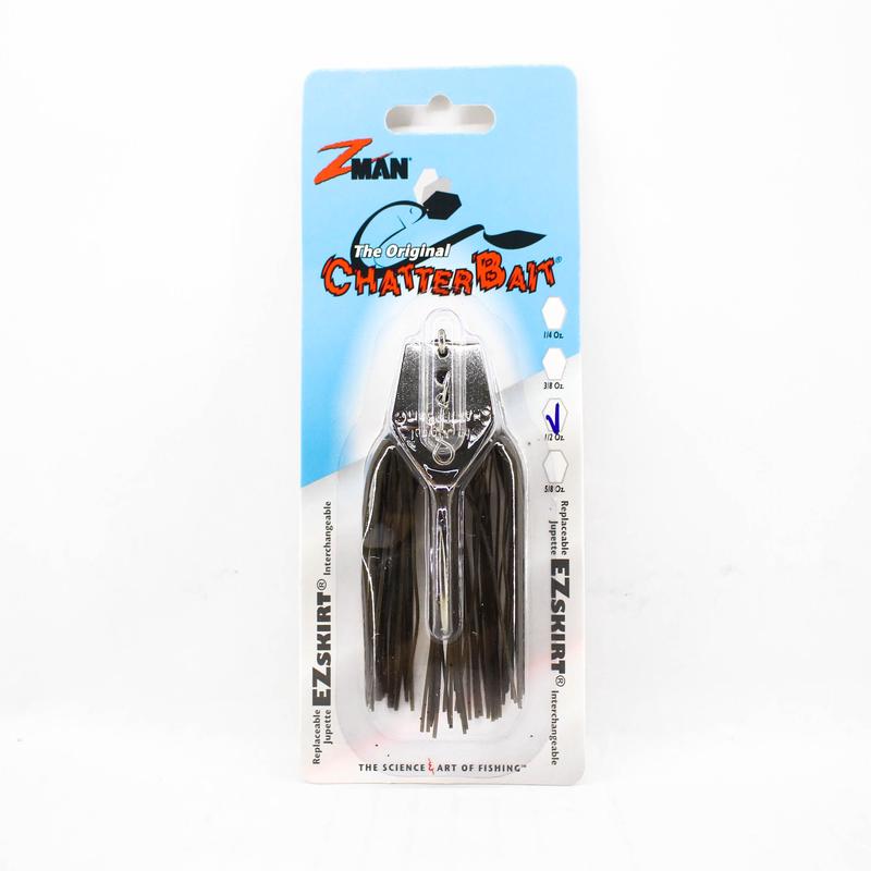 Zman Chatterbait 1/2 oz Sinking Lure Green Pumpkin (0201)