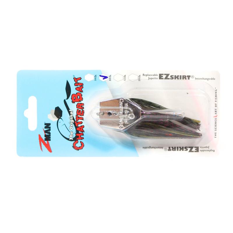 Zman Chatterbait 3/8 oz Sinking Lure Perch (0976)