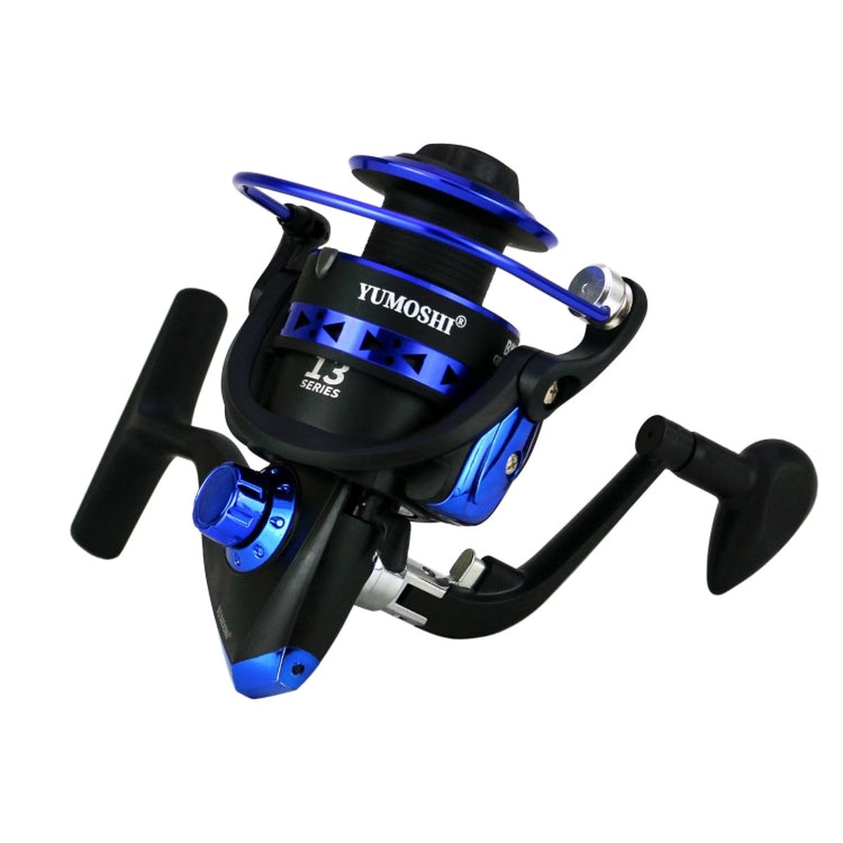YUMOSHI BK7000 Fishing Reel Spinning Strong Metal Spool High Speed Sea Fish Reel
