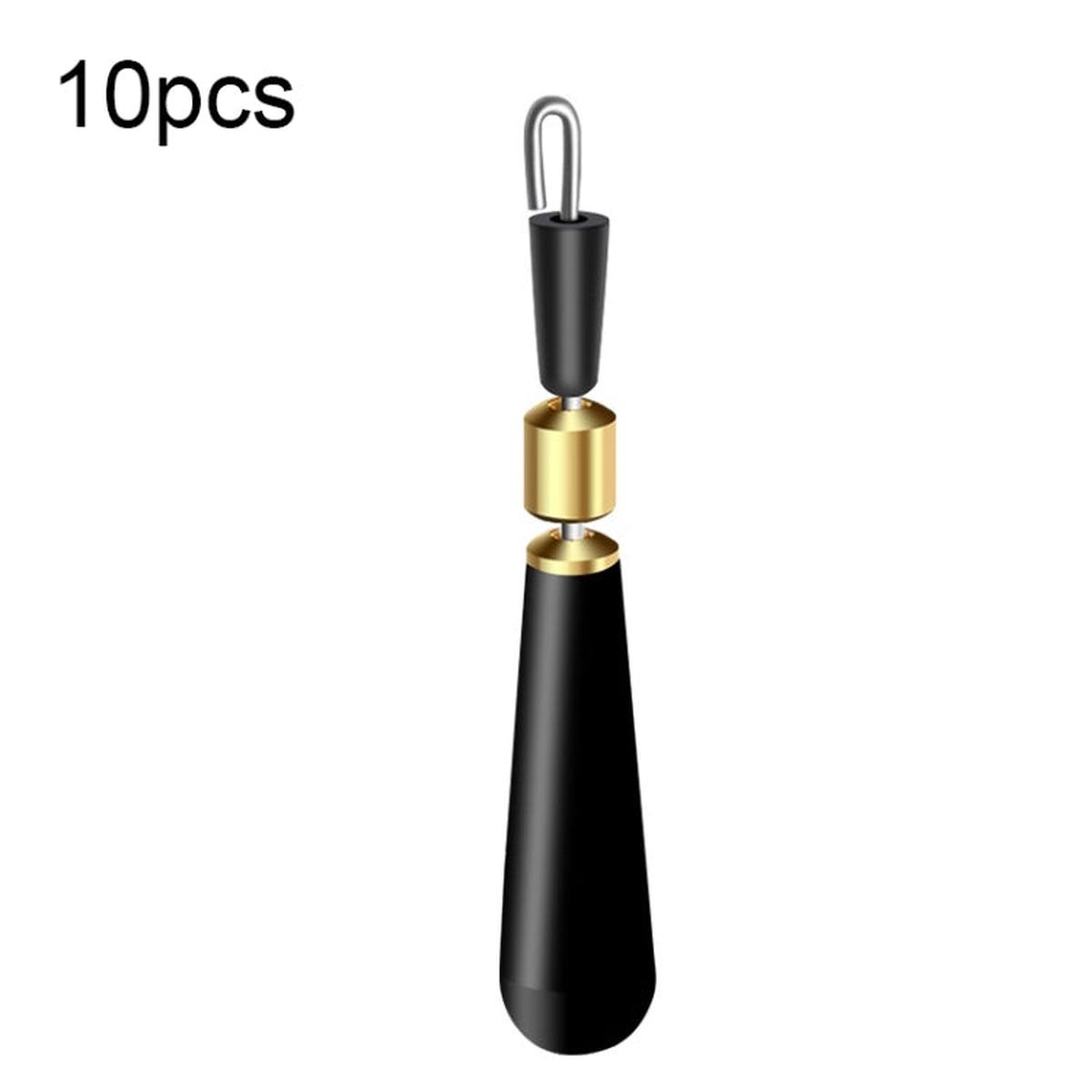 10 PCS Quick Change Floater Sliding Copper Head Rotating Floater, Specification: Medium