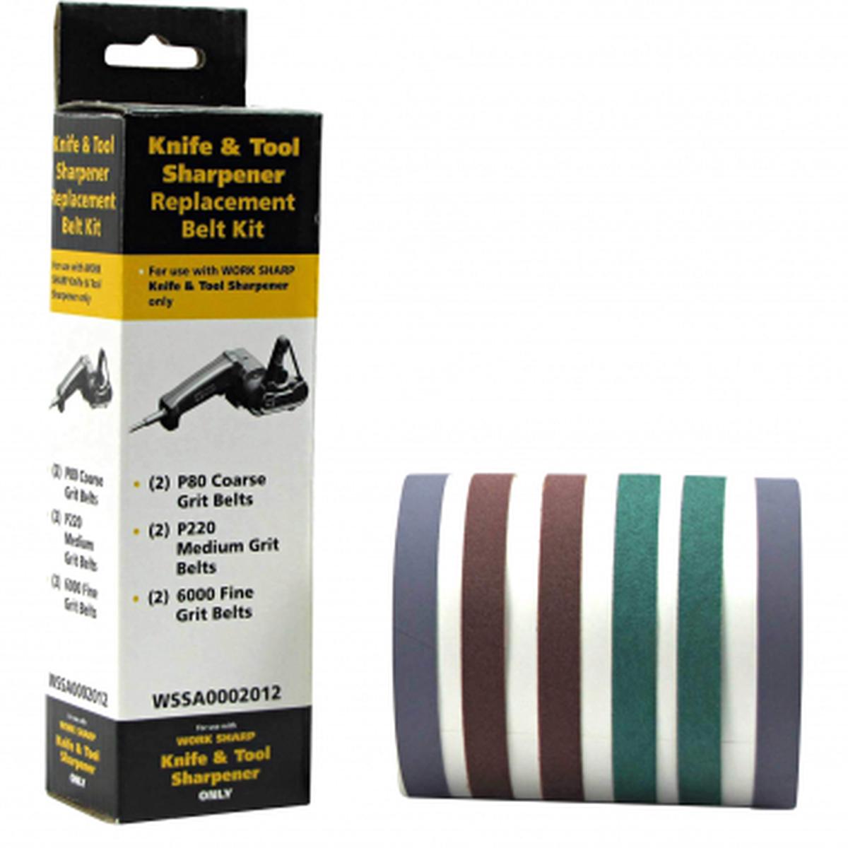 Abrasive belt set (assorted)