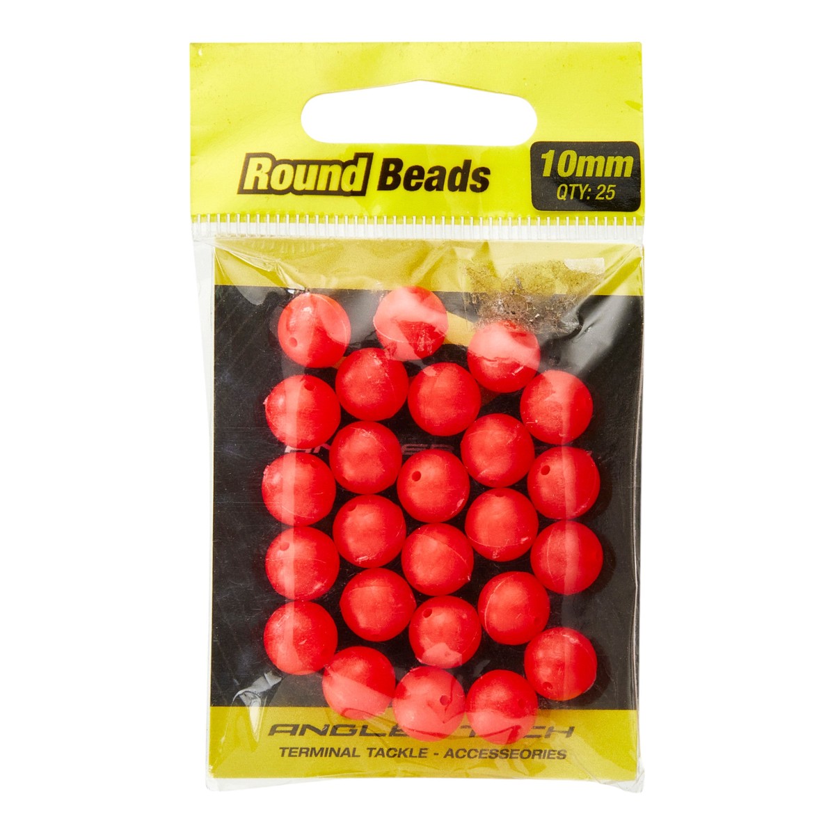 Angler Tech Beads Round Red 10mm