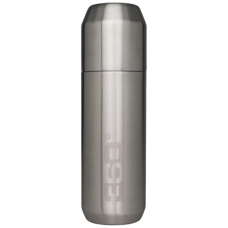 360 Degrees Insulated Flask With Pour Thru Cap 750ML (Silver)