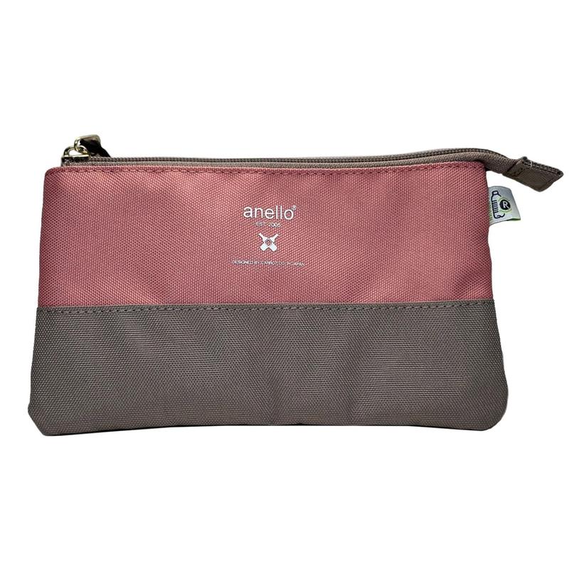 Anello Cross Bottle Pouch (Pink Beige)