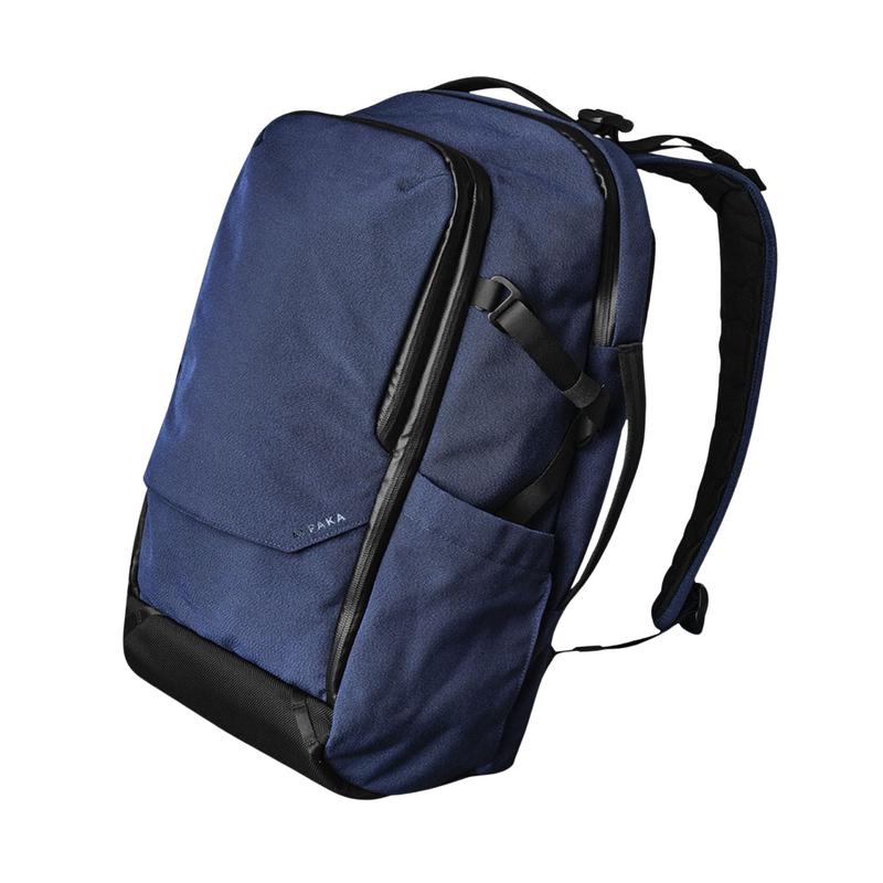 ALPAKA Elements Travel (35L) Axoflux 600D Backpack + Removable Waist Strap (Blue)