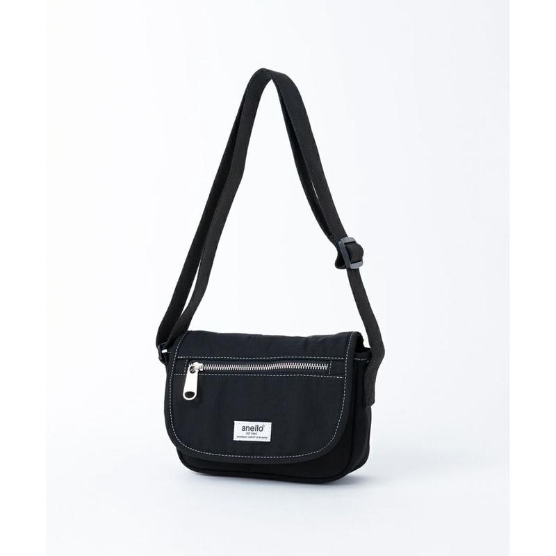 Anello Town Mini Shoulder Bag (Black)