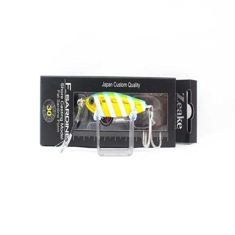 Zeake Metal Jig Fat F Sardine 30 grams 010 (9485)