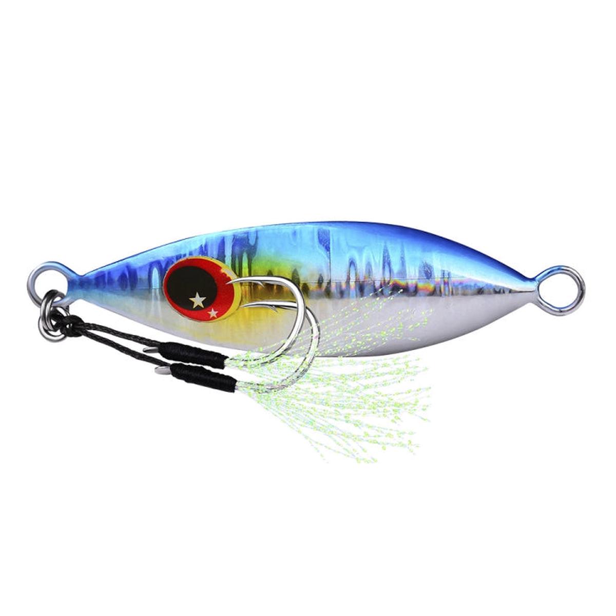 2 PCS PROBEROS LF105 Sea Fishing Metal Road Bait, Specification: 20g