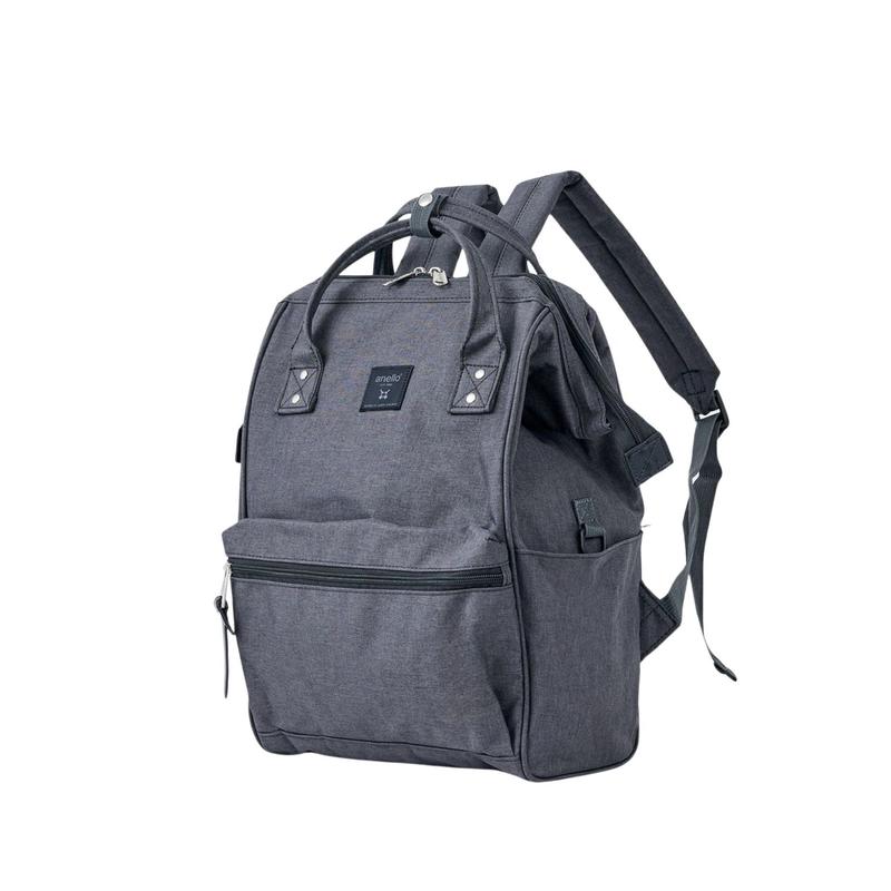 Anello CB Heather Kuchigane Backpack R (Black)