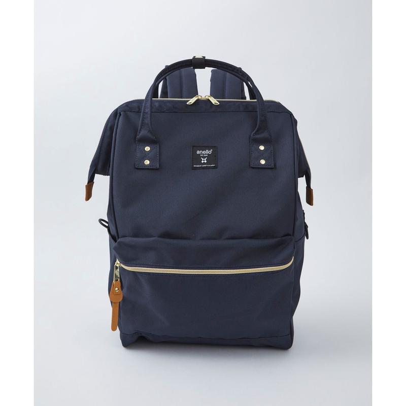 Anello Cross Bottle Kuchigane Backpack L (Navy)