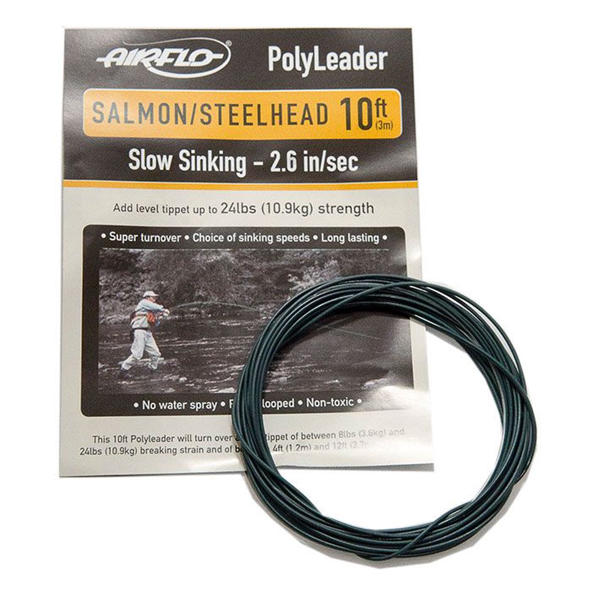 Airflo Salmon and Steelhead Polyleader 10'