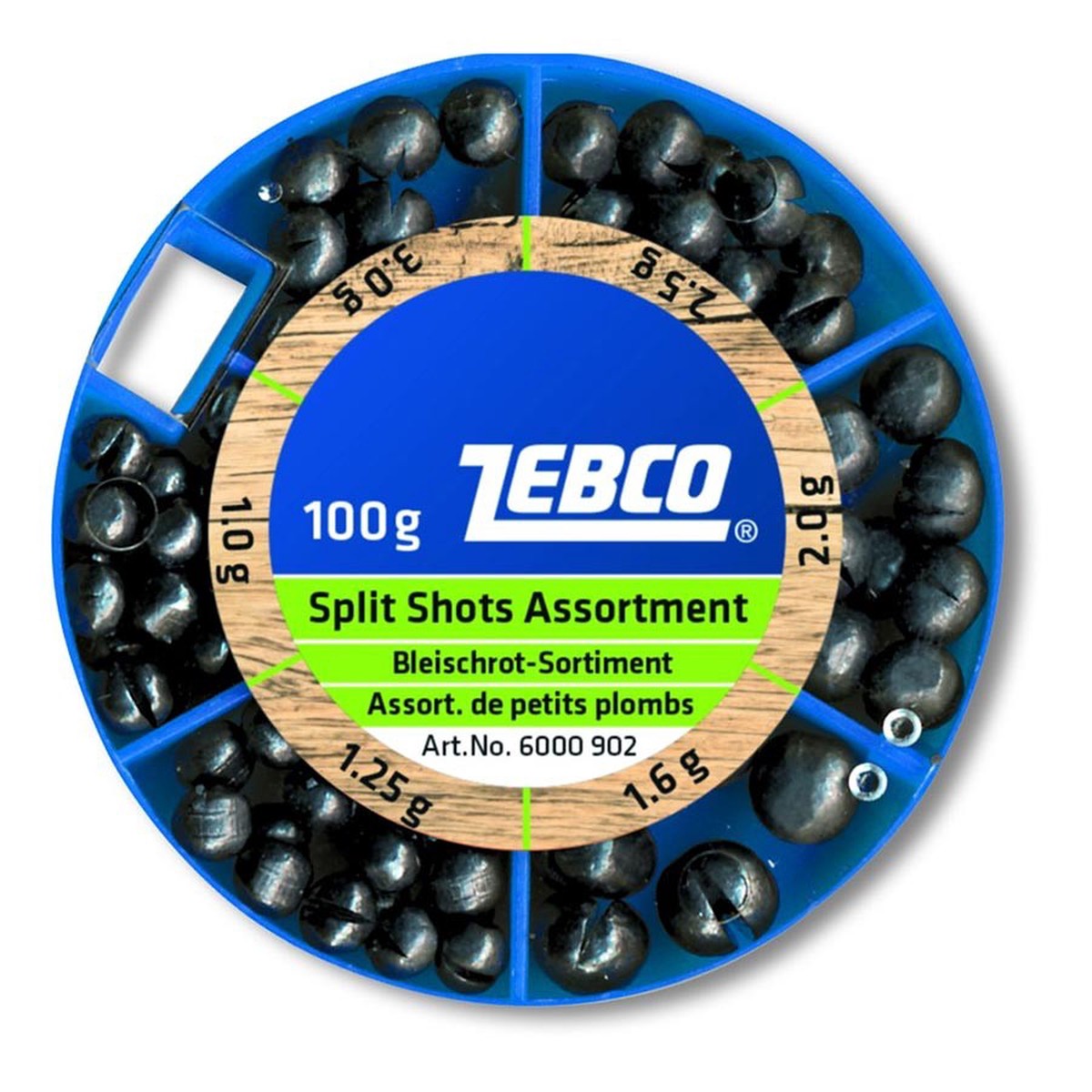 Zebco Split Shot Assortment