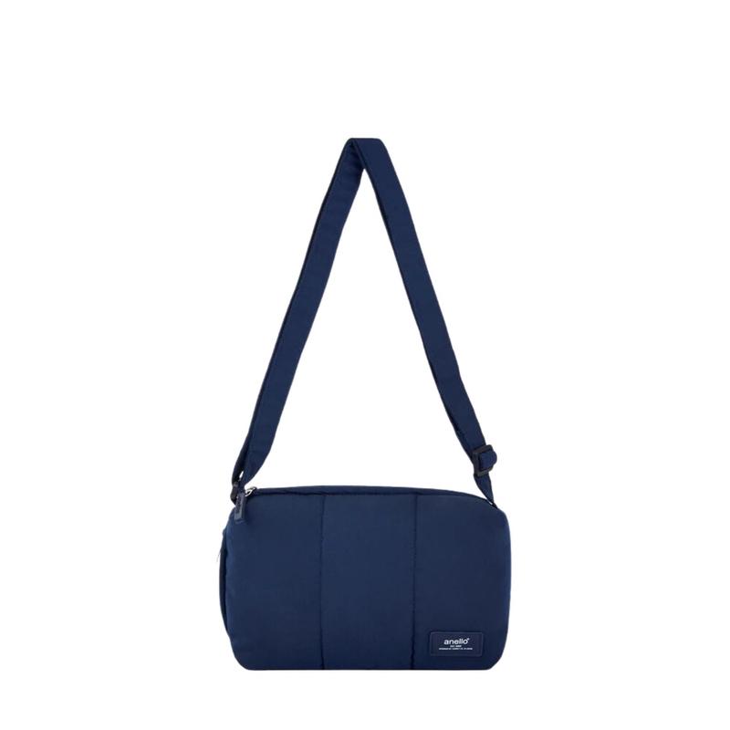 Anello Fuzzy Shoulder Bag (Navy)