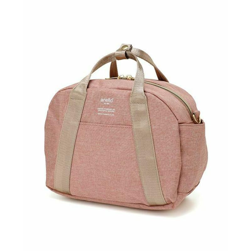 Anello Chubby Mini Shoulder Bag (Natural Pink)