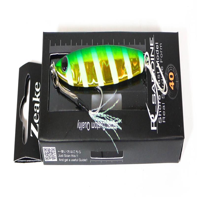 Zeake Metal Jig R Sardine 40 grams 010 (0611)