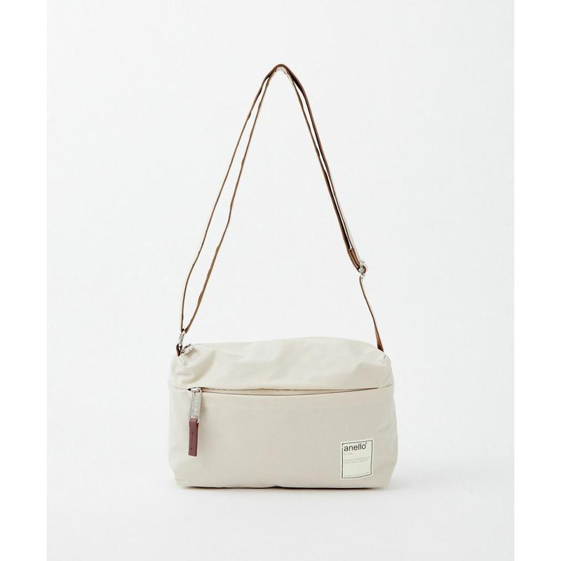 Anello Circle Mini Shoulder Bag (Light Beige)