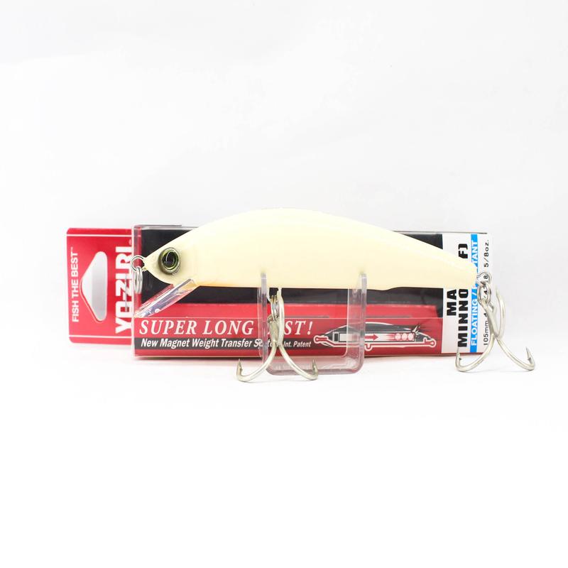 Yo Zuri Mag Minnow 105 Floating Lure R1532-BONE (3599)
