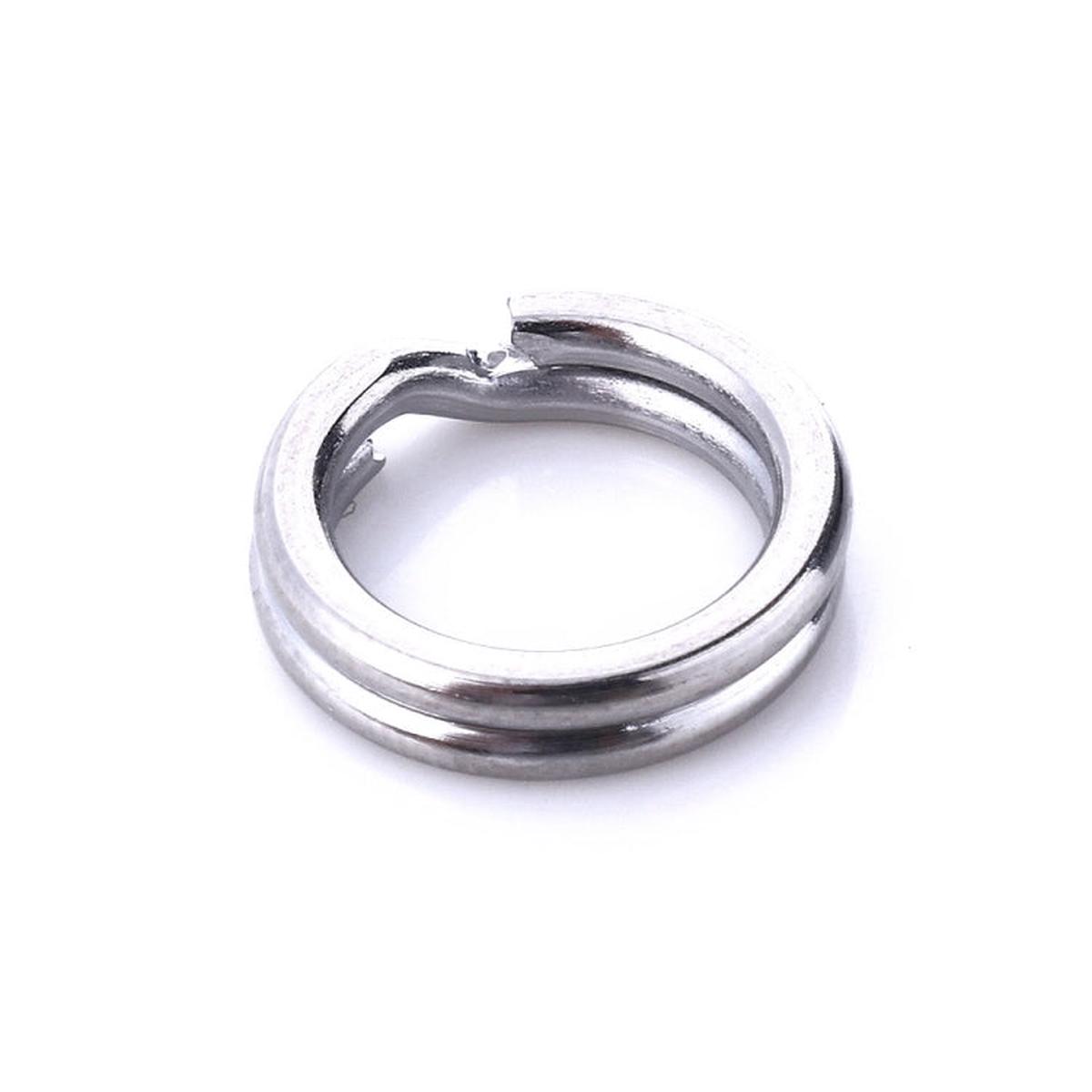 6mm HENGJIA SS010 50pcs /Pack Stainless Steel Flat Ring Fishing Space Fittings