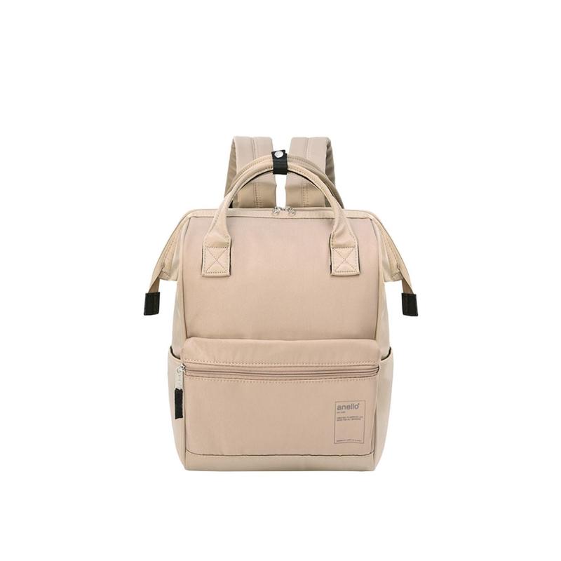 Anello New Orchard Kuchigane Backpack Slim S (Beige)