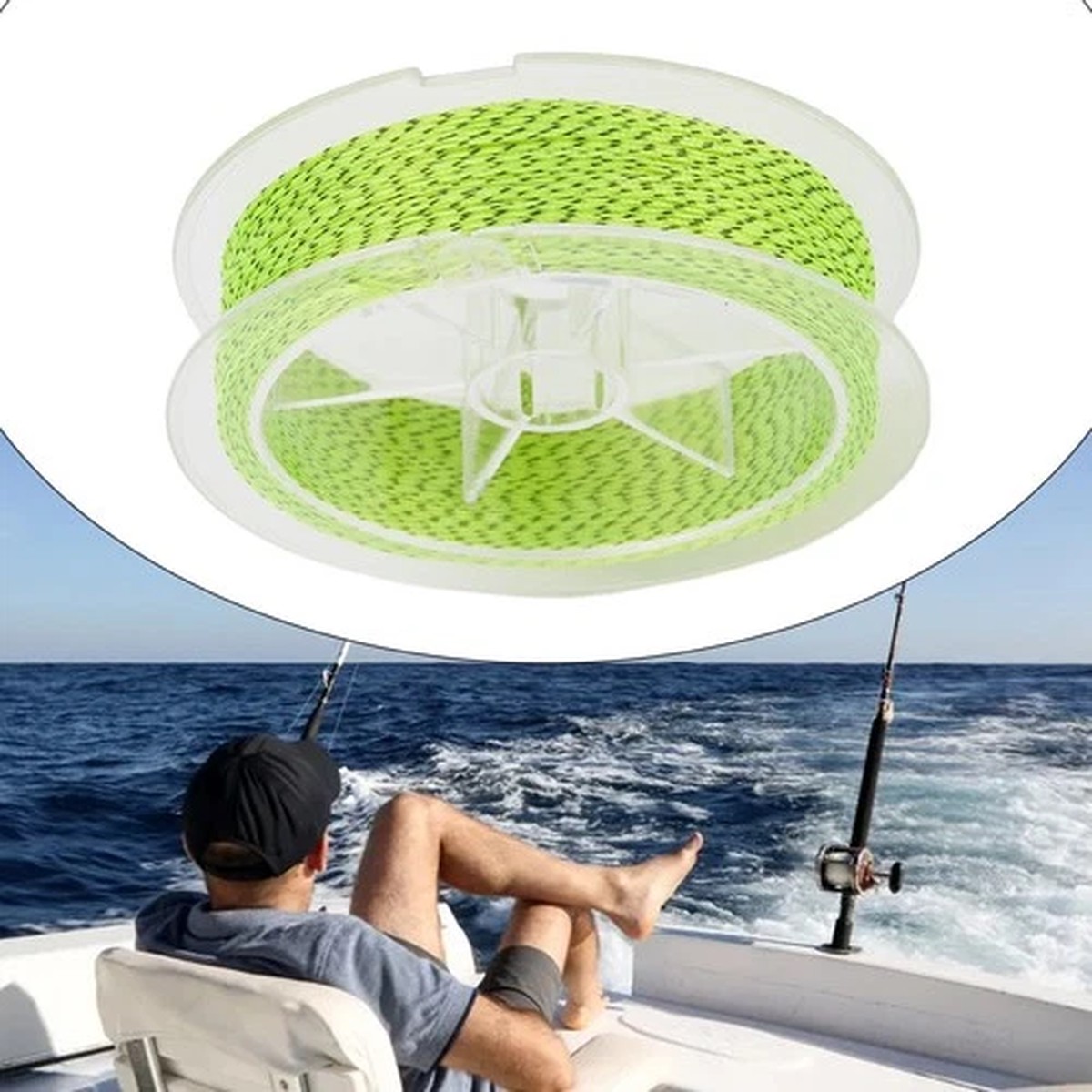 Useful High Quality Backing Lines Line Loop Tackle Backing Fishing Fly