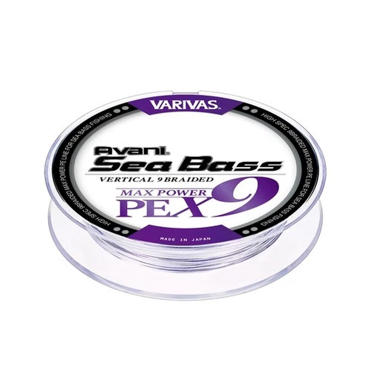 VARIVAS Avani Seabass Max Power PE X9 9-strand PE line, 150m, White... ore order