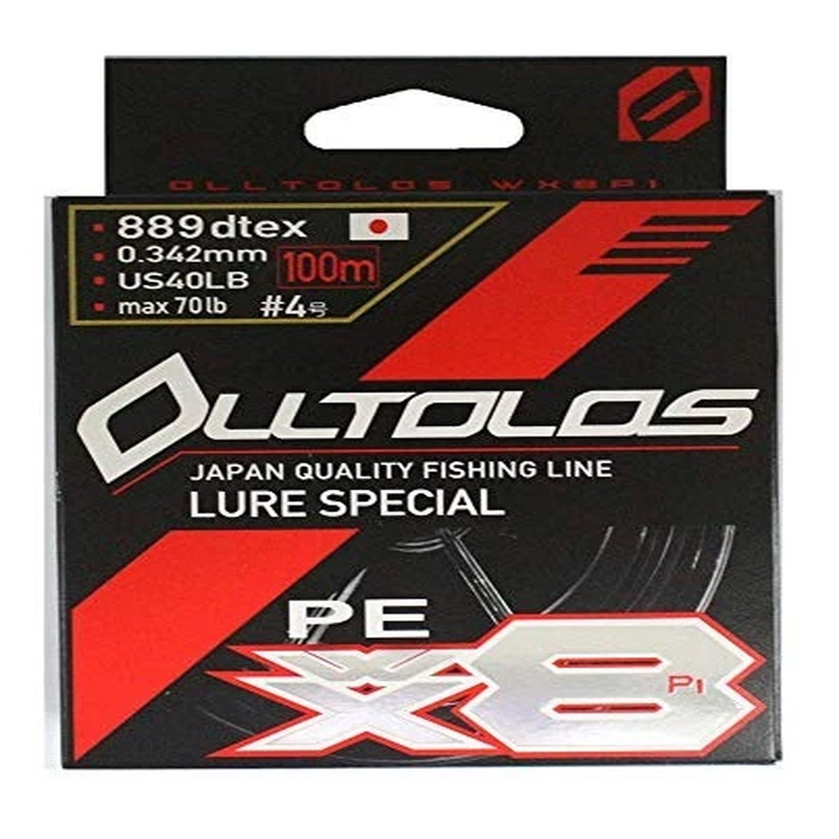 YGK Line Ortrous WX8P1 100m No. 4NEW