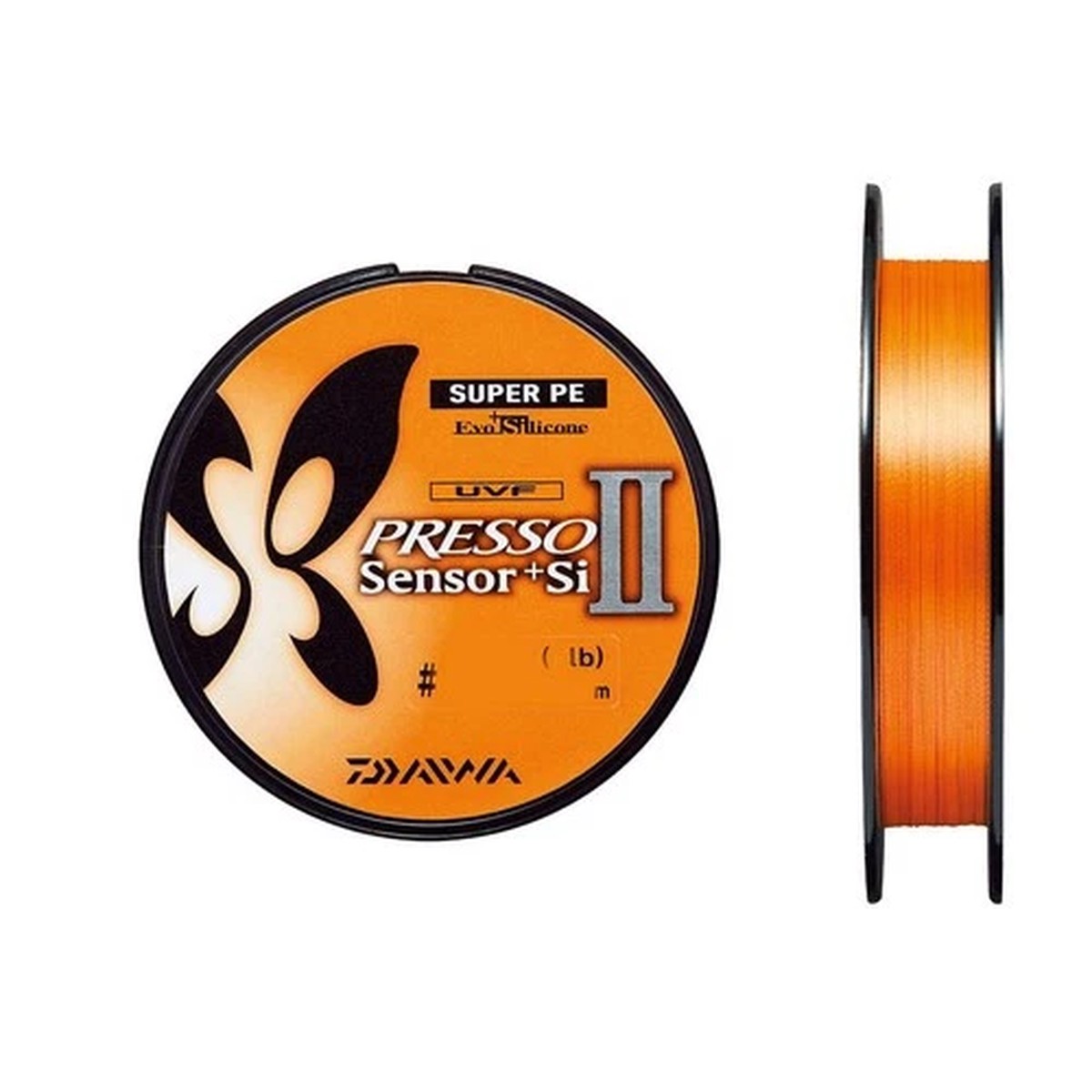 Daiwa 43203-69023 PE Line UVF Presso Sensor 2+Si No. 0.15 492.2 ft 150 m Orange