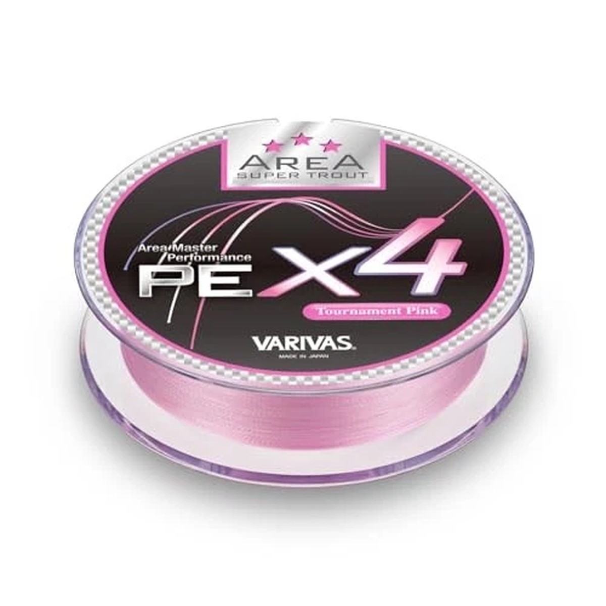 Varivas P.E Line Super Trout Area Pe X4 Pink 75M 0.15 Max 4.5Lb 8027