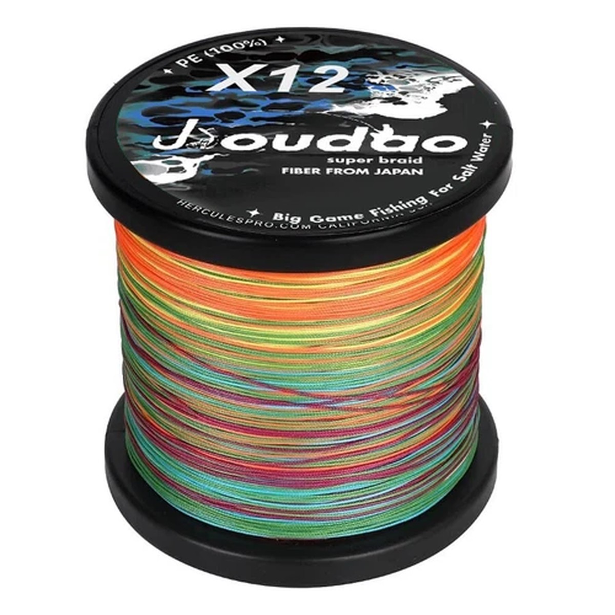 12 Strands PE Braid Braided Fishing Line Multicolor Super Strong Japan Fish Line