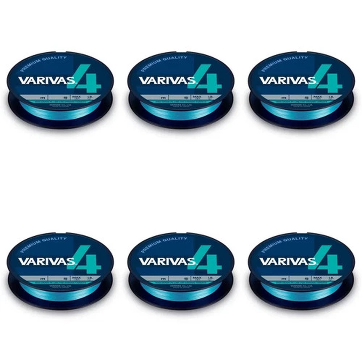 VARIVAS 4 Water Blue Fishing Line 150m 0.6-2 From Japan