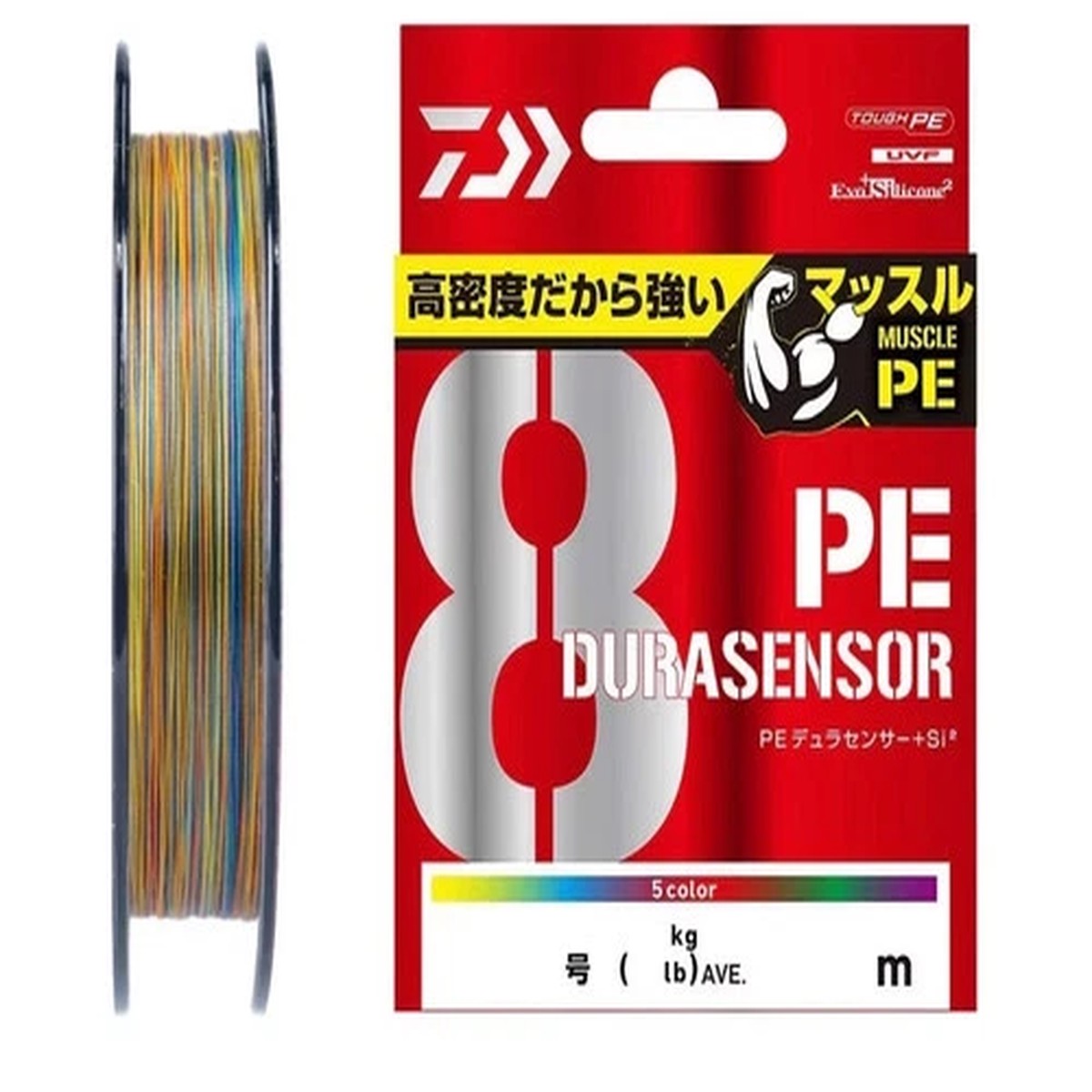 DAIWA UVF PE Durasensor X8+Si2 Braided Fishing Line Multicolor Choose Size