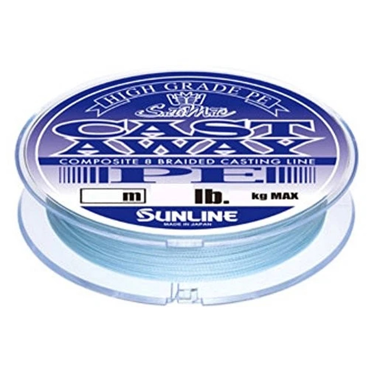 Sunline P.E Line Cast Away PE 200m 25lb (4890)NEW
