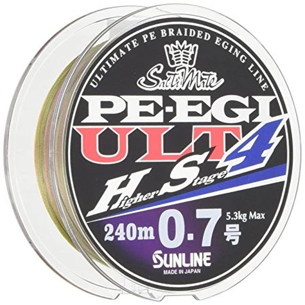 SUNLINE ULT HS4 PE Line Salty Mate PE Egi 84.5 ft (240 m) 0.7 no. 11.7 lbs