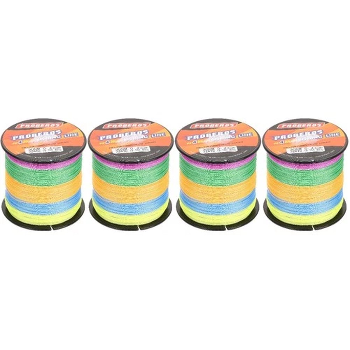 4 Rolls Convenient Braided Line Outdoor Angling Heavy Duty Fishing