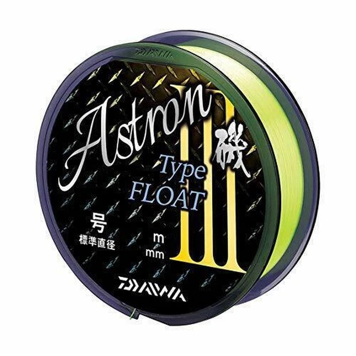 Daiwa nylon line Astron Iso type float III 150m #3 Bright yellow NEW