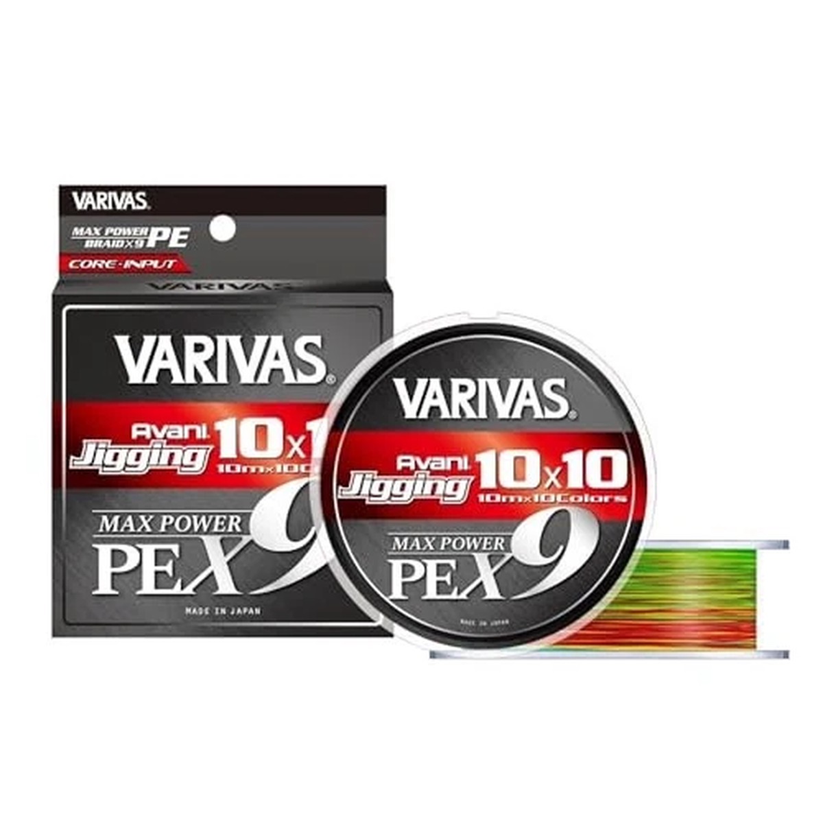 VARIVAS Avani Jigging 10x10 Max Power PE X9 200m #1 23lb 9-Strand Braid Line