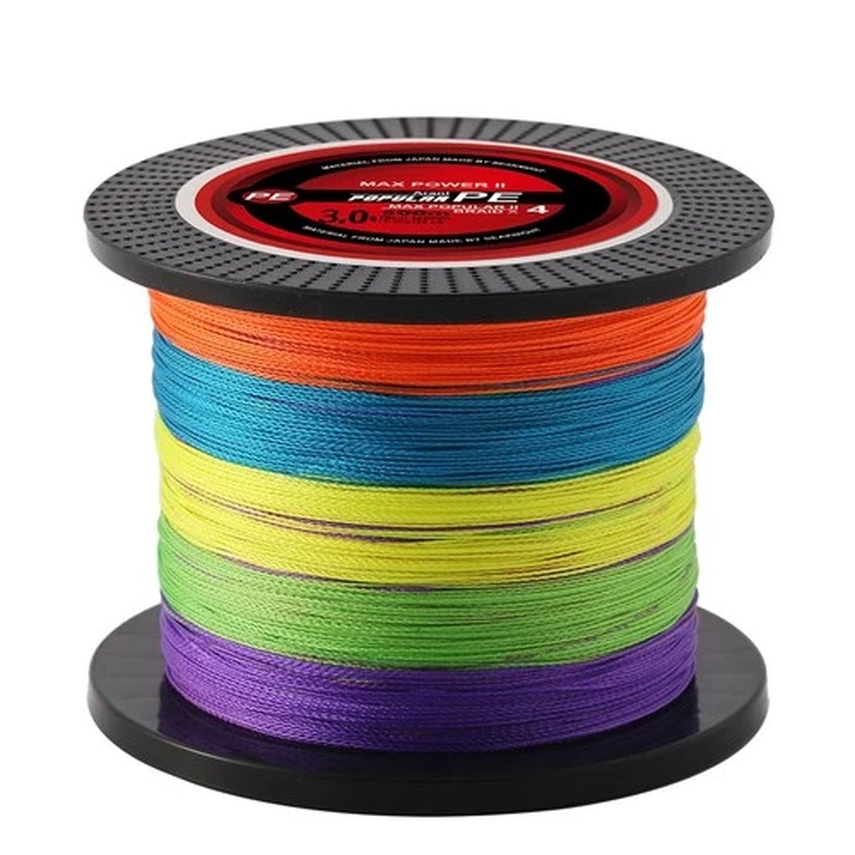 300M 4 Strands Braided Fishing Line Durable PE Line Smooth Multifilament Line