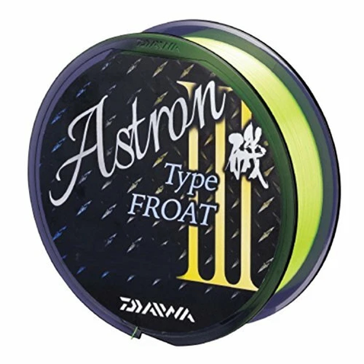 Daiwa nylon line Astron Iso type float III 150m #2 Bright yellow NEW from Japan