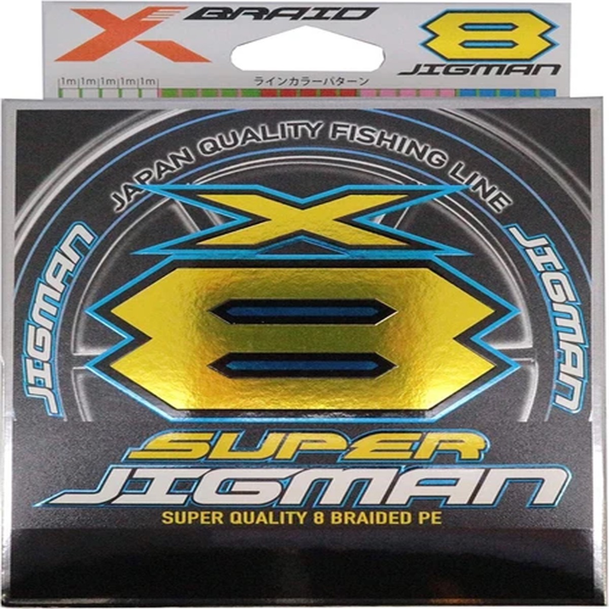 X-Braid Super JIGMAN X8 PE 600m Fishing Line YGK High Power Quality 8 Braid