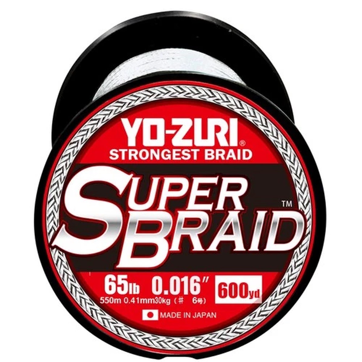 Yo-Zuri Superbraid 600 yd Floating Braid, White, 65 lb