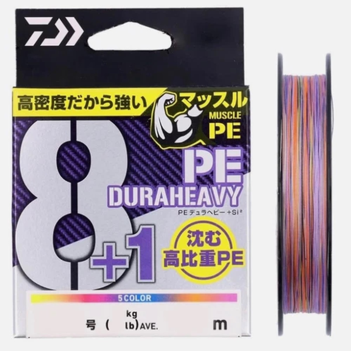 Daiwa UVF PE Dura Heavy X8+1 +Si2 Sinking Line 5 Color Select Size JDM Japan