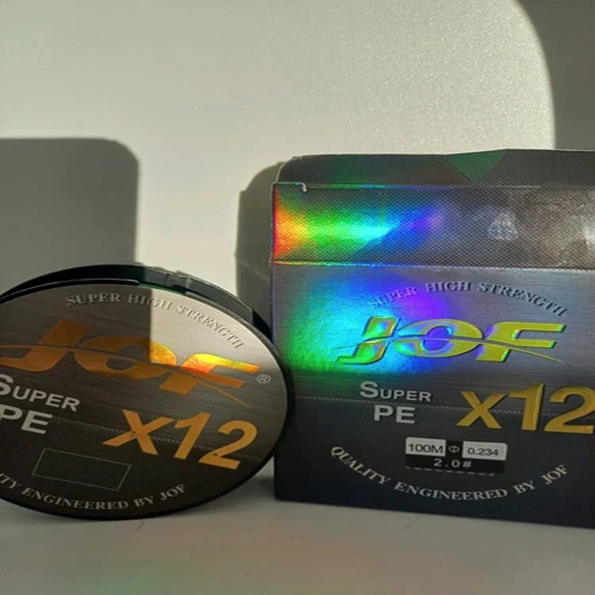 X12 Upgraded Braided Fishing Line - Super Strong 12-Strand PE 100m 2.0#