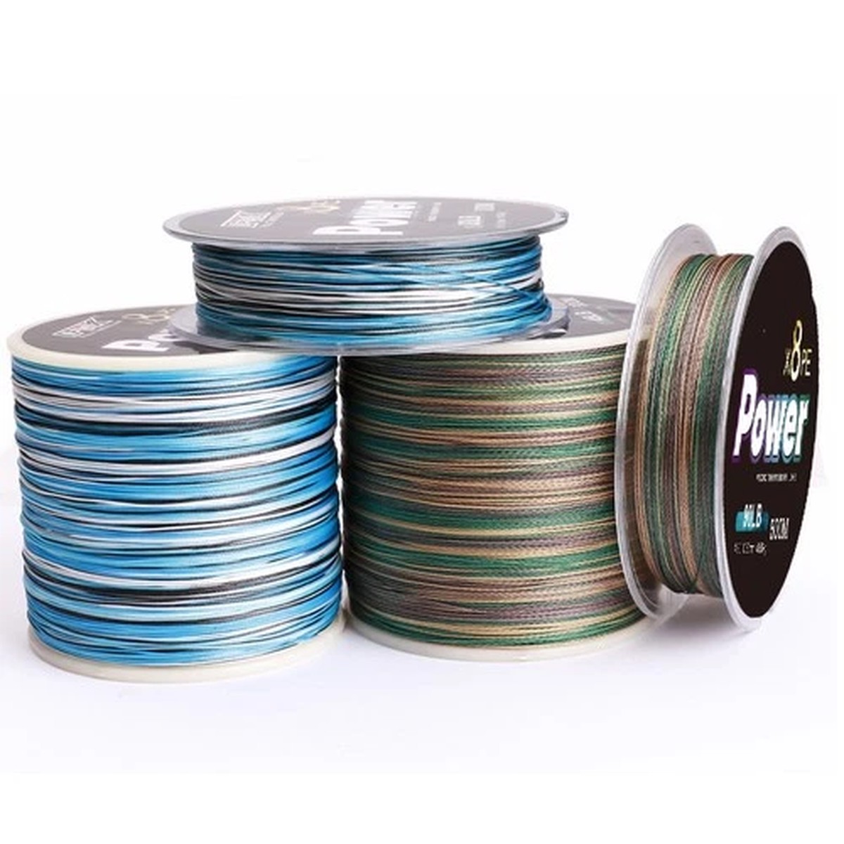 4/8 Strands Braided Strong Fishing Line Multifilament 100-500M Braided Wire Line